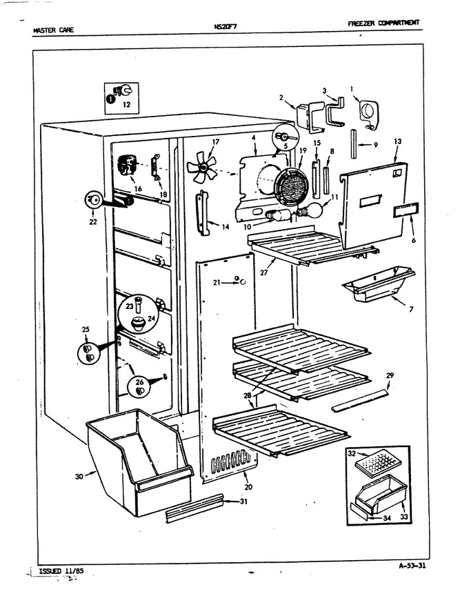Diagram for NS20F7 (BOM: 5L41A)