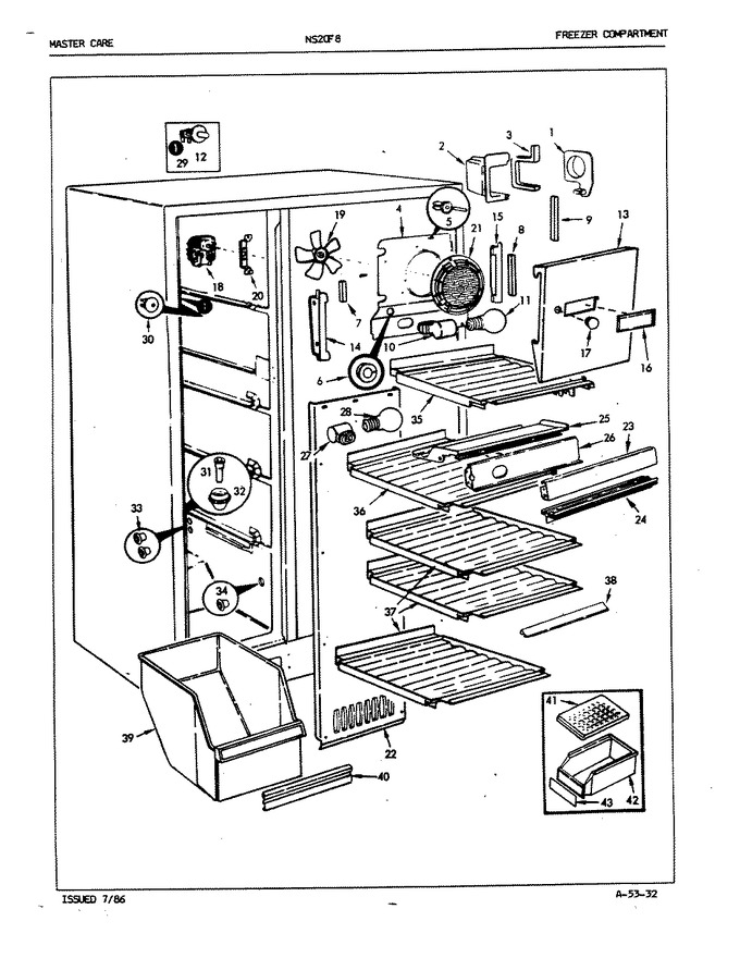 Diagram for NS20F8 (BOM: 5L42A)