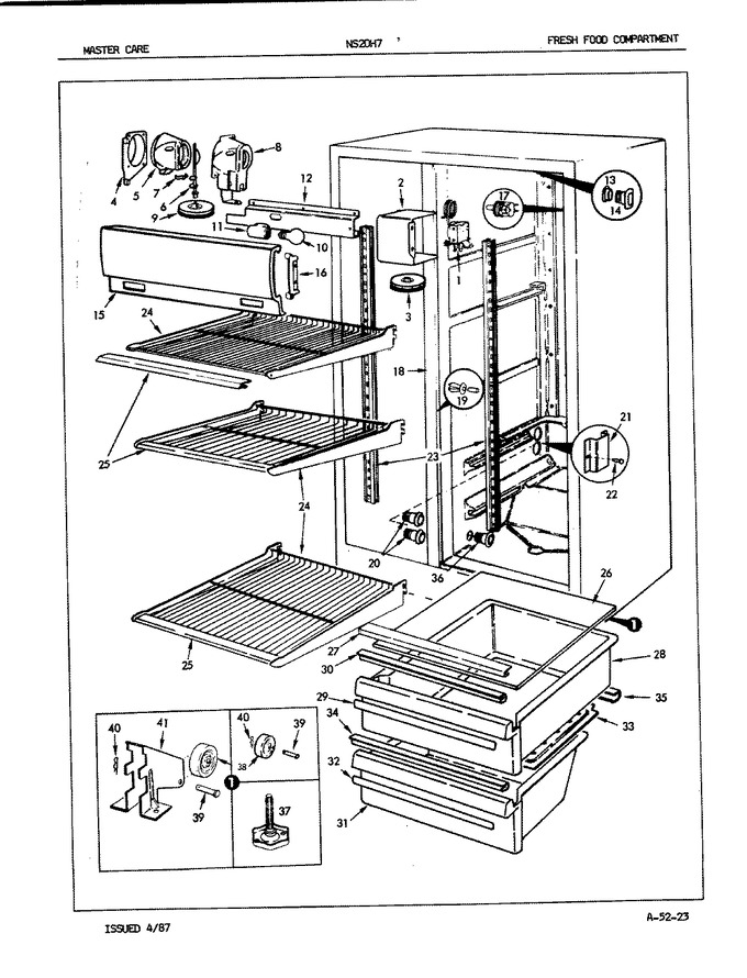 Diagram for NS20H7 (BOM: 7L11A)