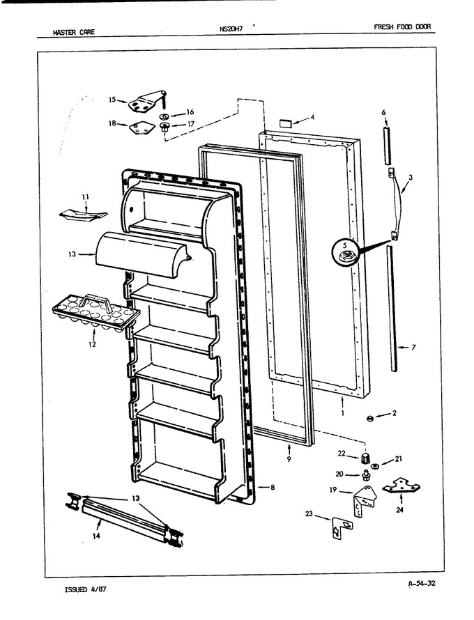 Diagram for NS20H7 (BOM: 7L11A)