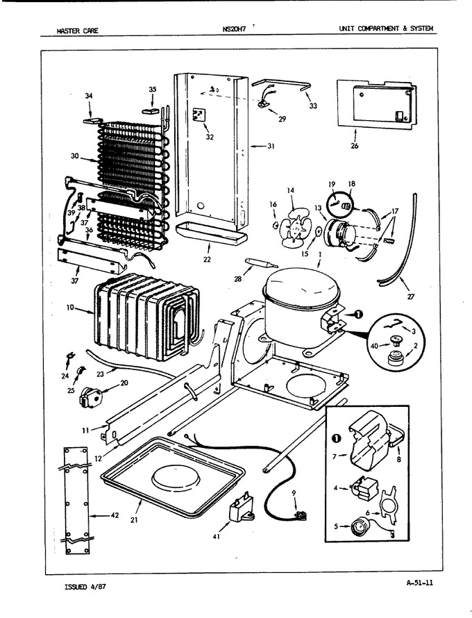 Diagram for NS20H7 (BOM: 7L11A)