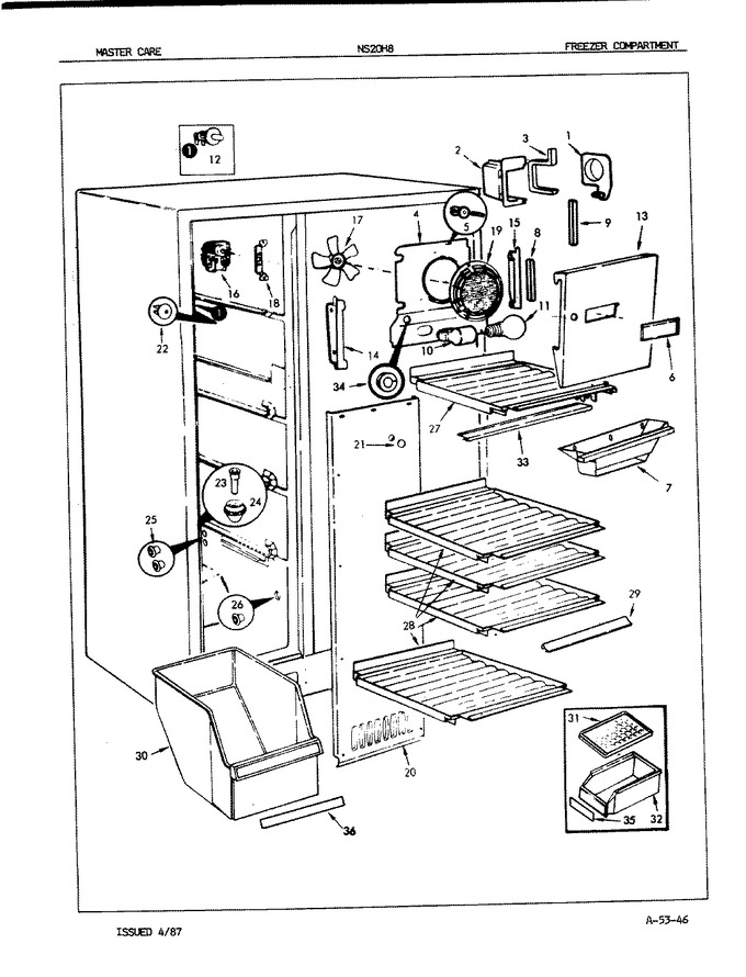 Diagram for NS20H8A (BOM: 7L12A)