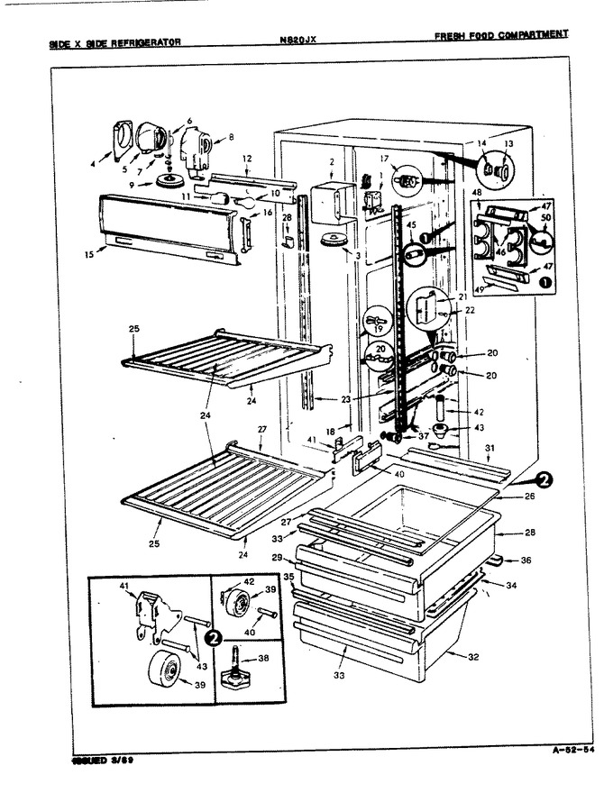 Diagram for NS20JXH (BOM: 8L21A)