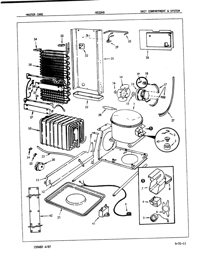 Diagram for NS22H8 (BOM: 8L25A)
