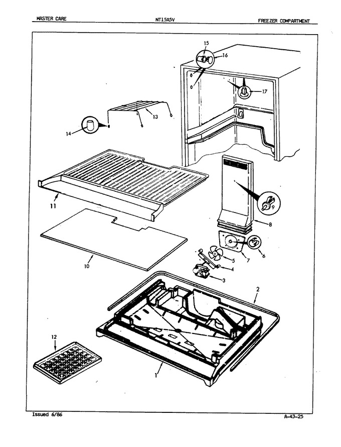 Diagram for NT15A5VA (BOM: 5A61B)