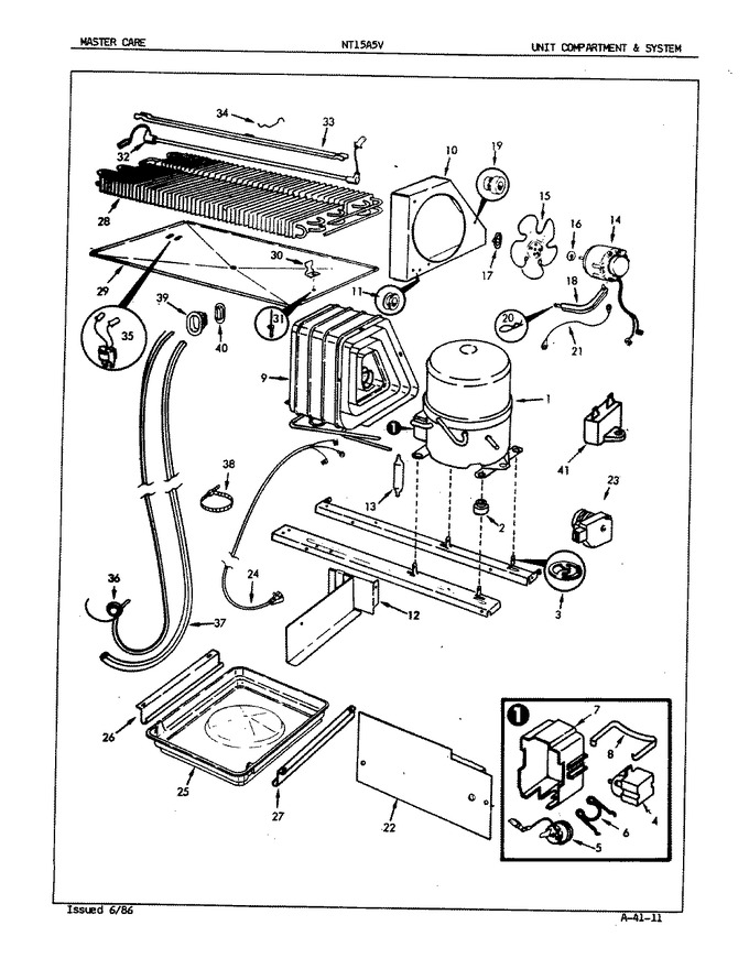 Diagram for NT15A5VA (BOM: 5A61B)