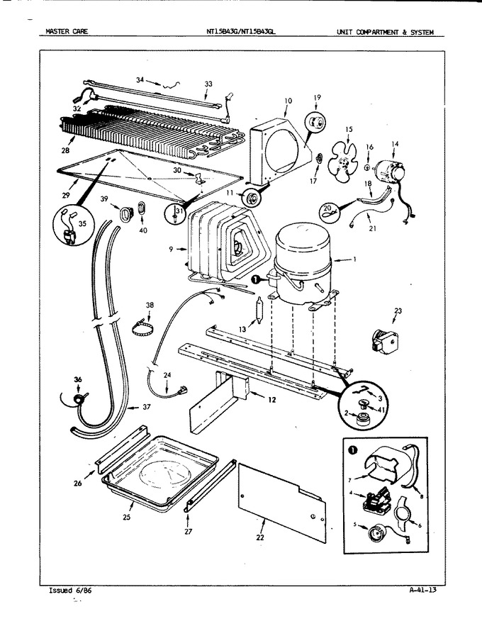 Diagram for NT15B43GLA (BOM: 5D76B)