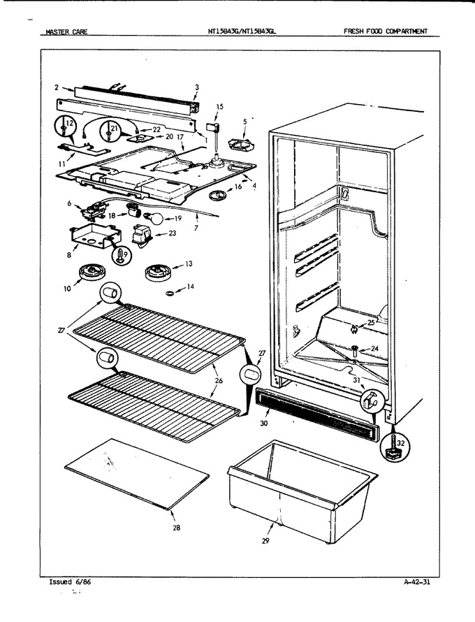 Diagram for NT15B43GLA (BOM: 5D56B)