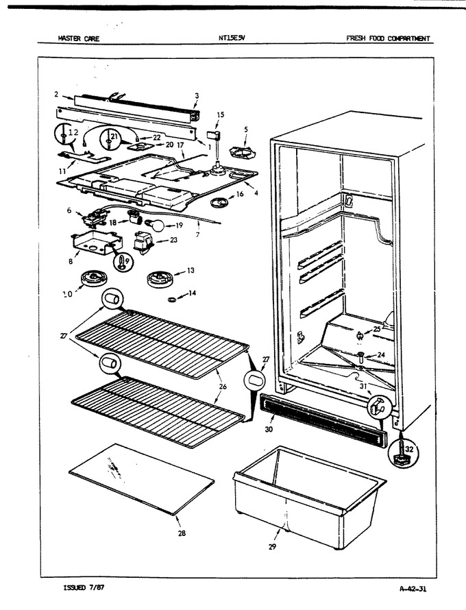 Diagram for NT15E5V (BOM: 7A20B)