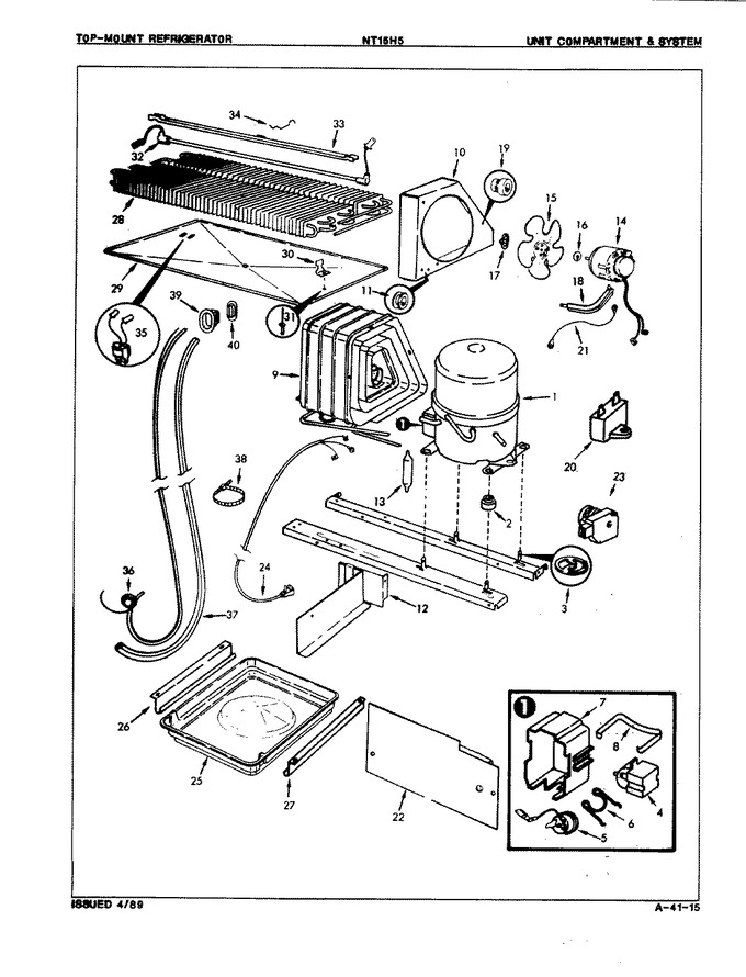 Diagram for NT15H5A (BOM: 9B03A)