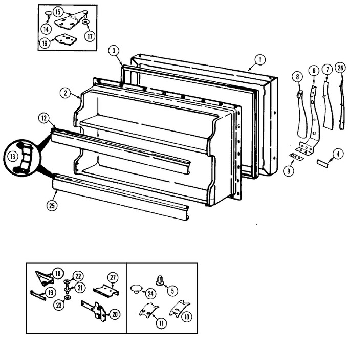 Diagram for RB192PA (BOM: DE72A)