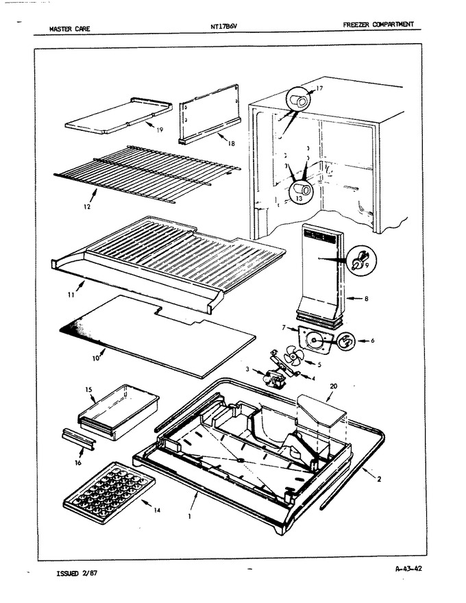 Diagram for NT17B6VA (BOM: 5E31A)