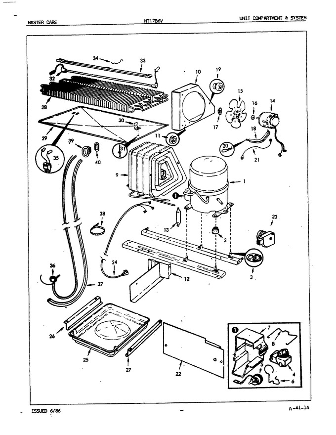 Diagram for NT17B6VA (BOM: 5E31A)