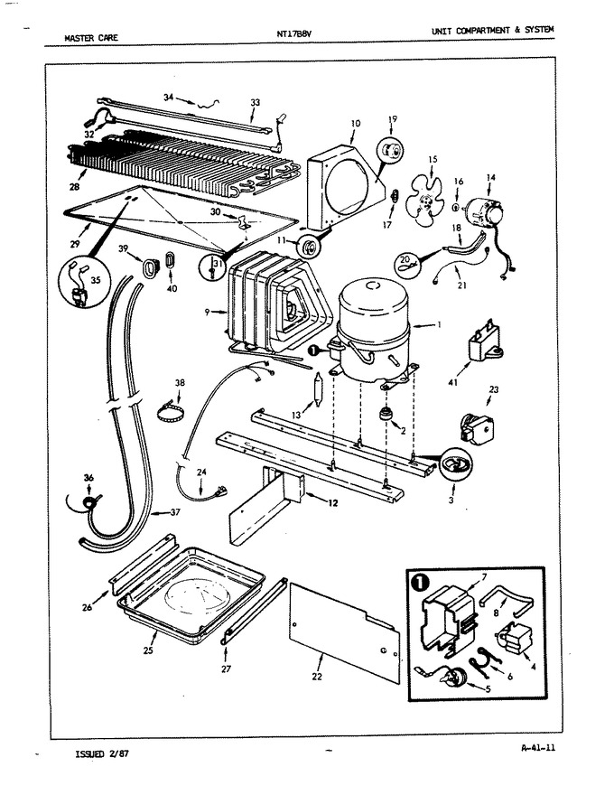 Diagram for NT17B8VA (BOM: 7A25A)