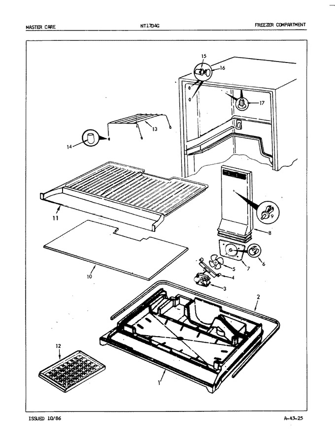 Diagram for NT17D4GA (BOM: 7A45A)