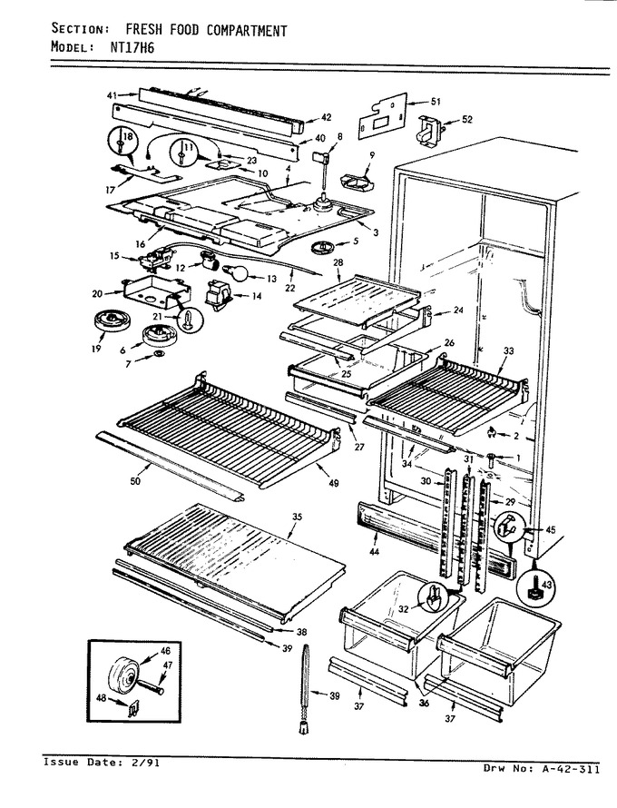 Diagram for NT17H6A (BOM: 8A09A)