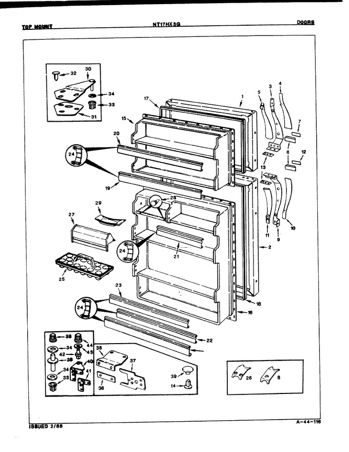 Diagram for NT17HX3GLA (BOM: 8D55B)