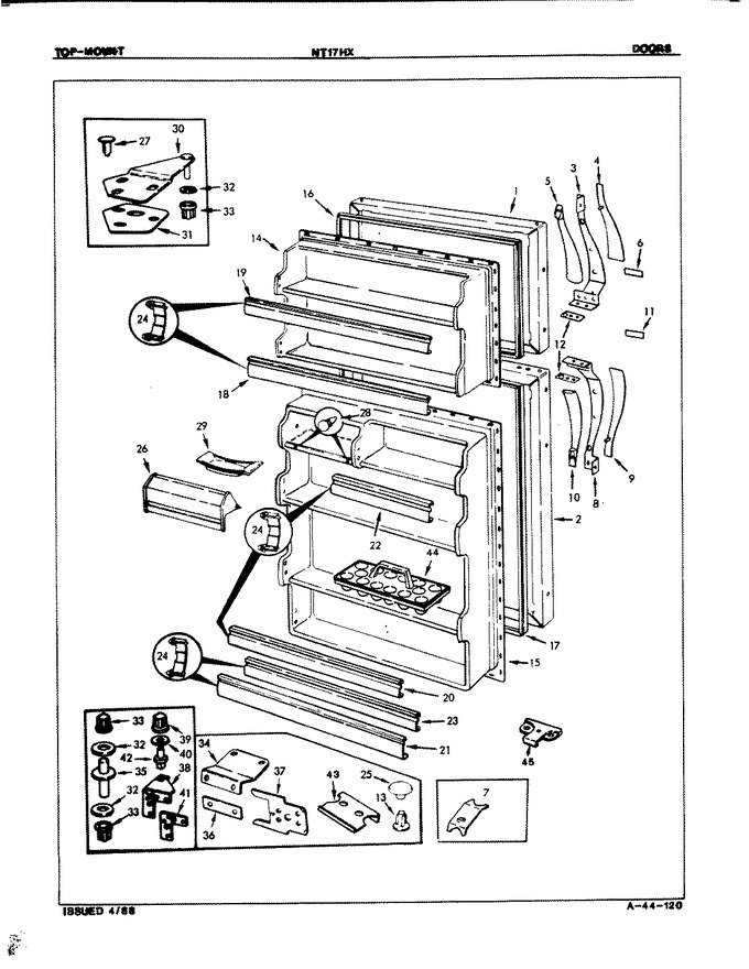 Diagram for NT17HXA (BOM: 8D23A)