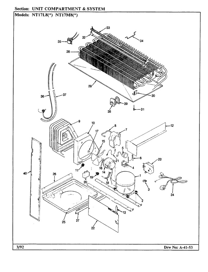 Diagram for NT17M8 (BOM: CF38A)