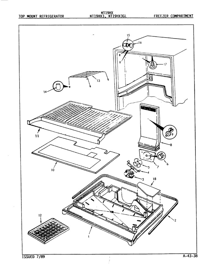 Diagram for NT19HX3A (BOM: 8D78A)