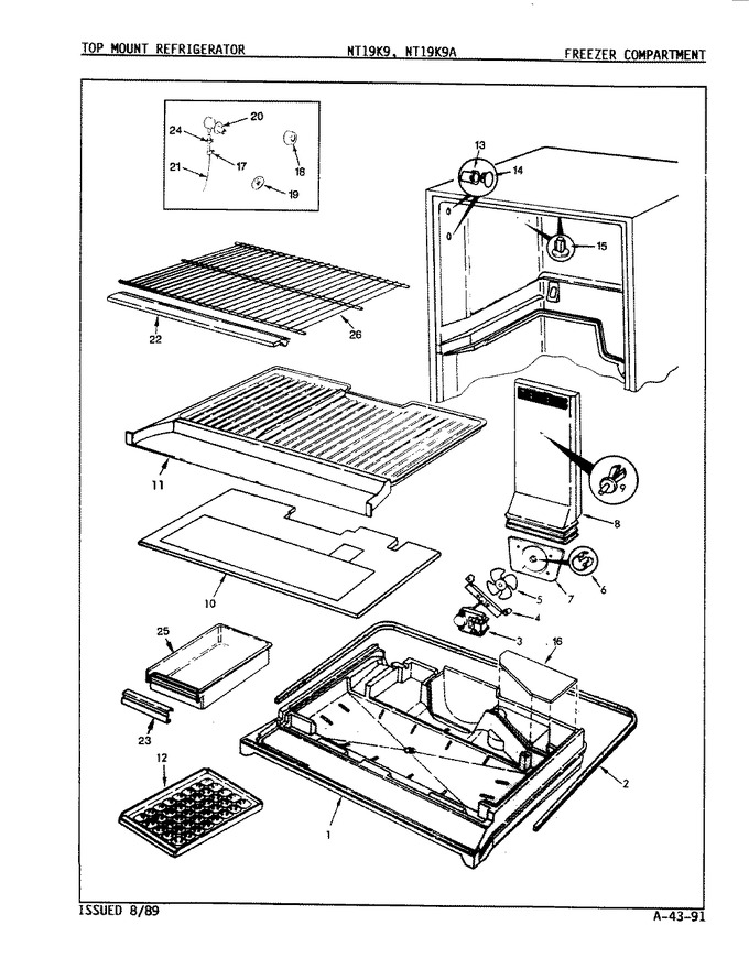 Diagram for NT19K9A (BOM: 9A04C)