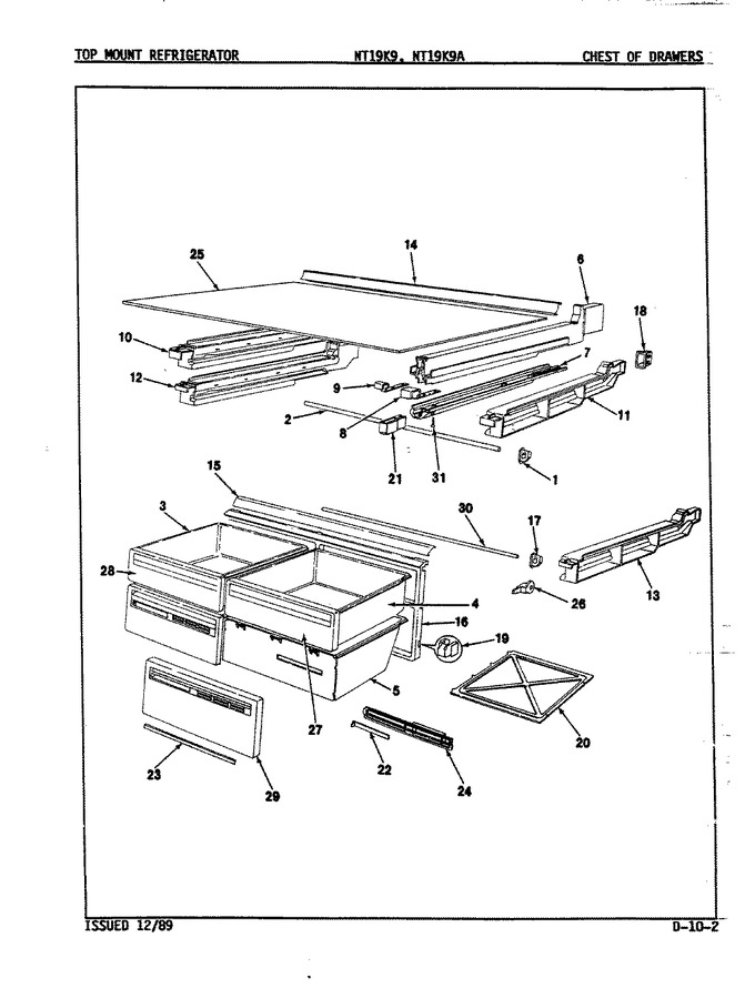 Diagram for NT19K9 (BOM: 9A62A)
