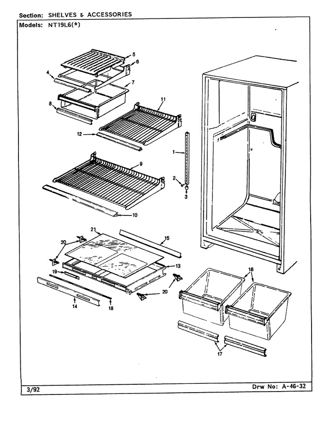 Diagram for NT19L6A (BOM: CA51A)