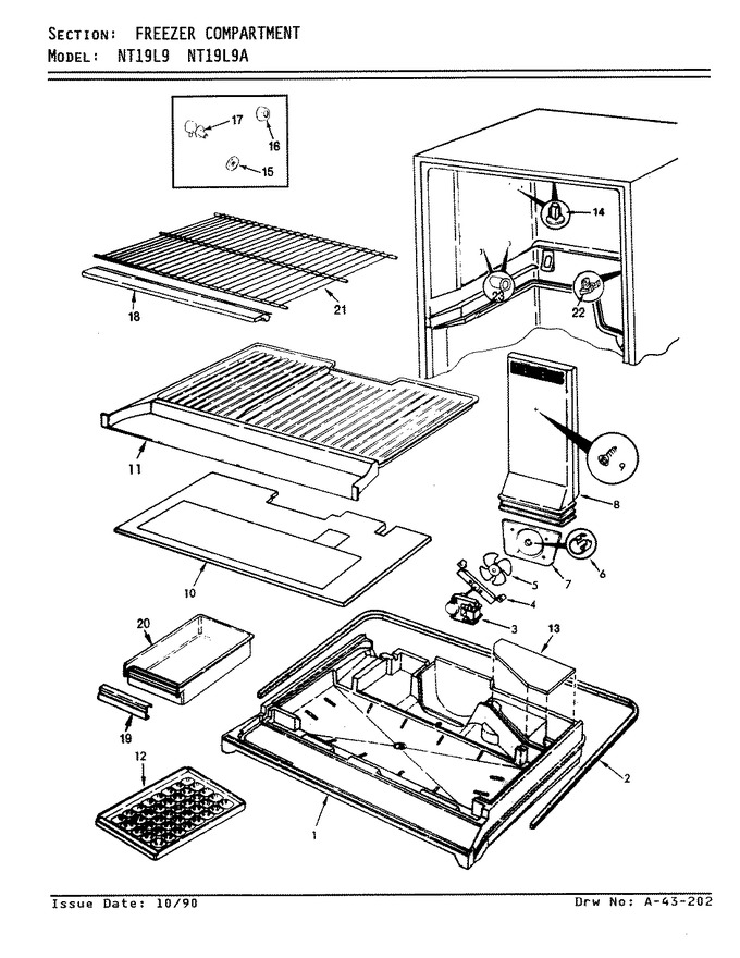 Diagram for NT19L9A (BOM: BA62A)