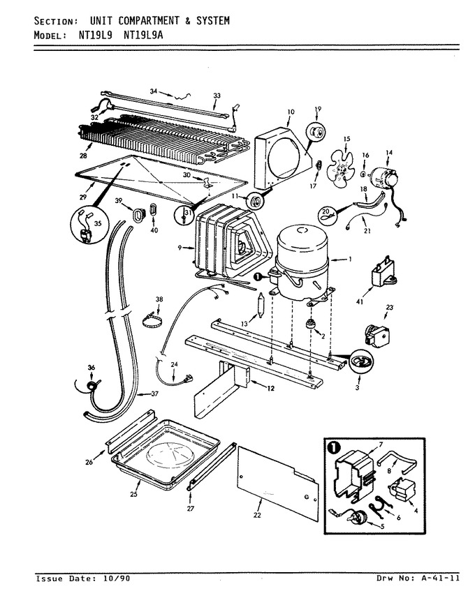Diagram for NT19L9A (BOM: BA62A)