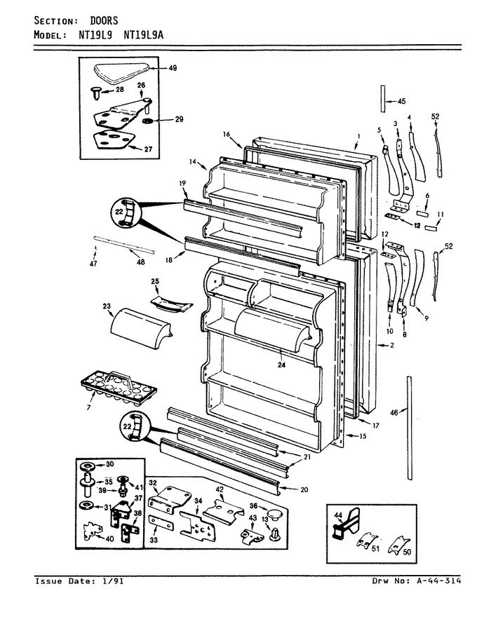 Diagram for NT19L9A (BOM: AA62D)