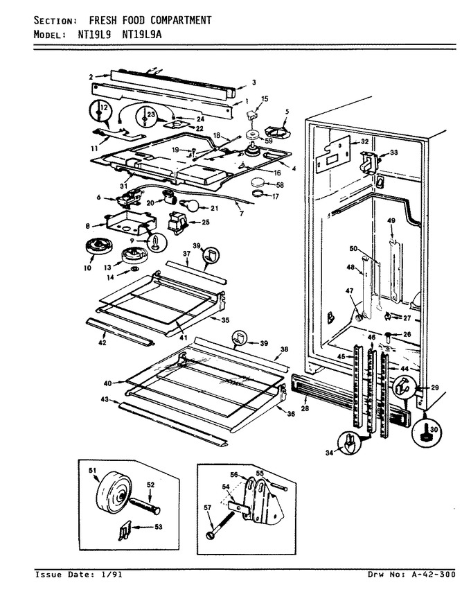 Diagram for NT19L9A (BOM: AA62D)