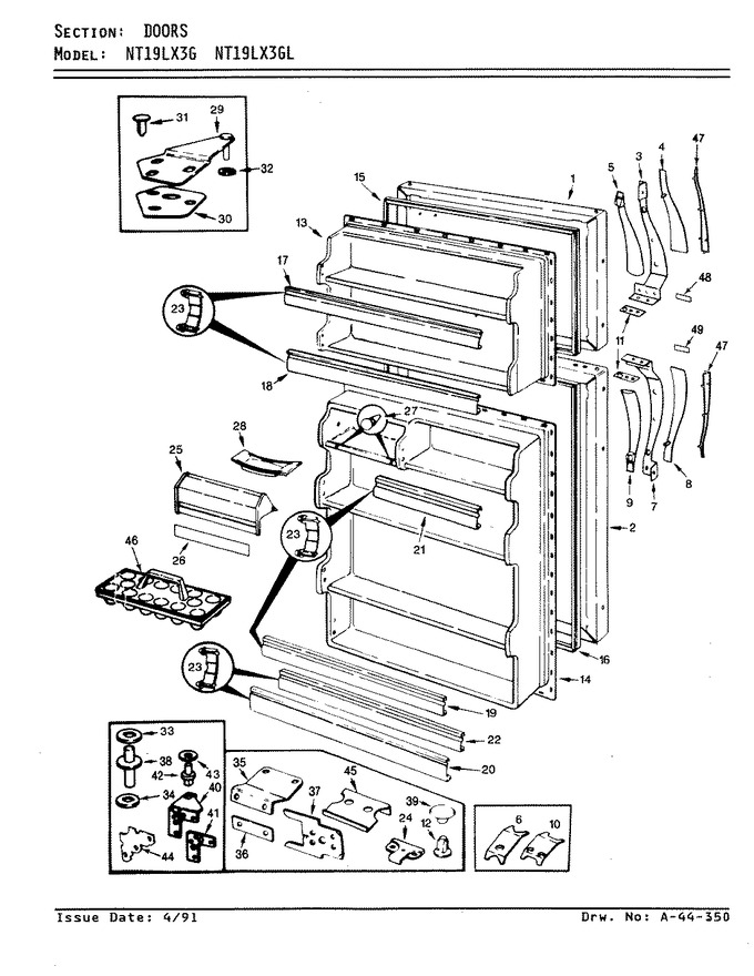 Diagram for NT19LX3GA (BOM: AF69A)