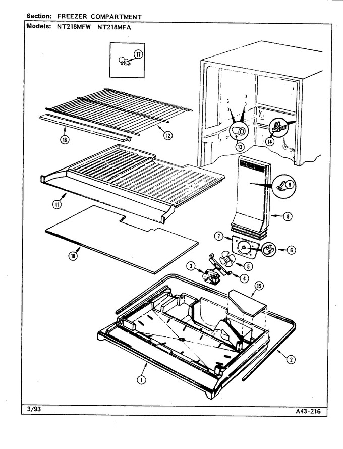 Diagram for NT218MFW (BOM: DD73A)