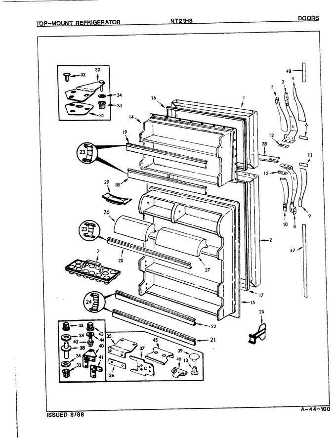 Diagram for NT21H8A (BOM: 8A76A)