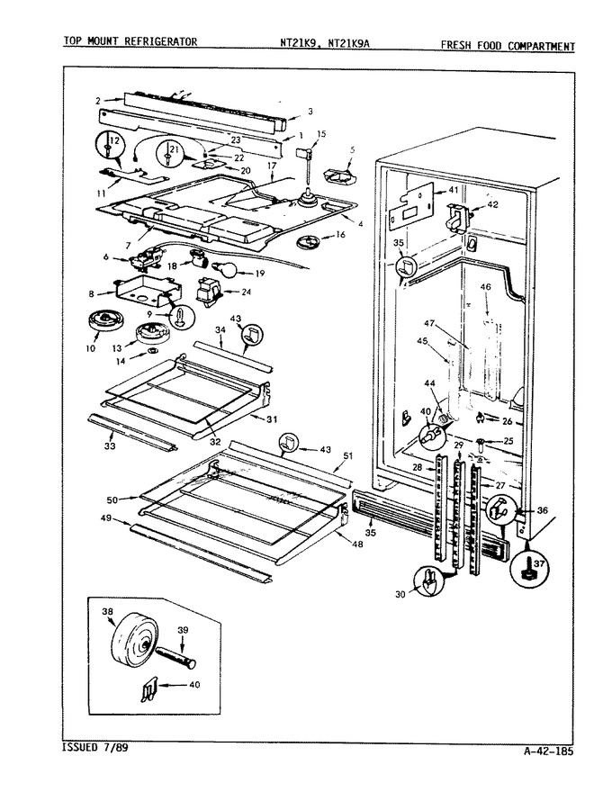 Diagram for NT21K9A (BOM: 9A64A)