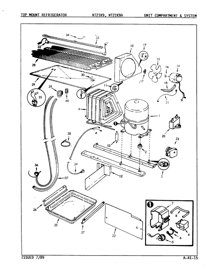 Diagram for NT21K9A (BOM: 9A64A)