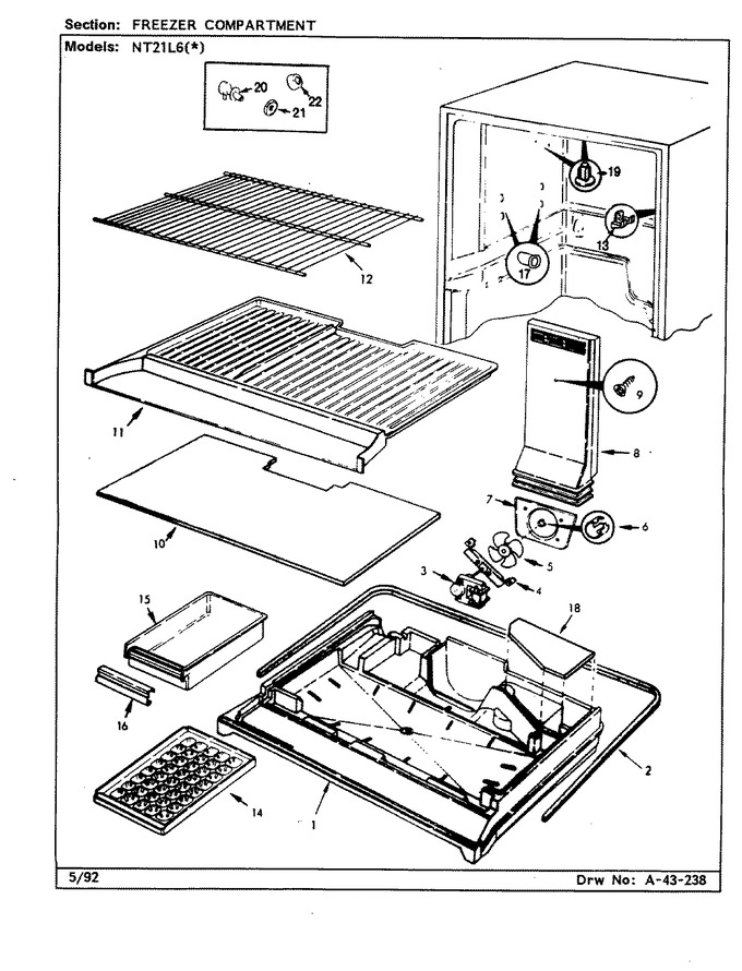 Diagram for NT21L6A (BOM: CA77A)