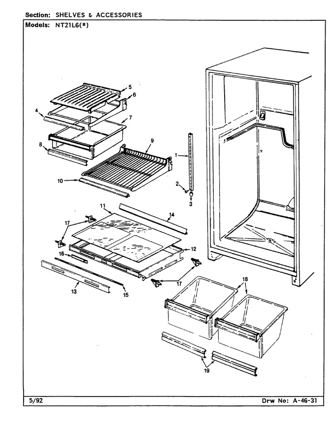 Diagram for NT21L6A (BOM: CA77A)