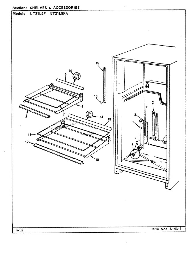 Diagram for NT21L9FA (BOM: BA74B)