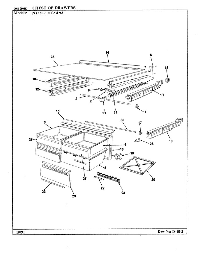 Diagram for NT23L9A (BOM: AA99C)