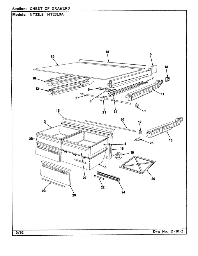 Diagram for NT23L9A (BOM: BA99B)