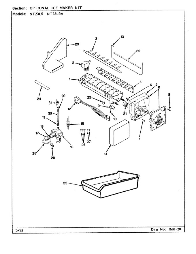 Diagram for NT23L9A (BOM: BA99B)