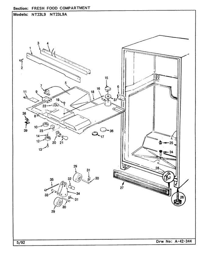 Diagram for NT23L9A (BOM: BA99B)