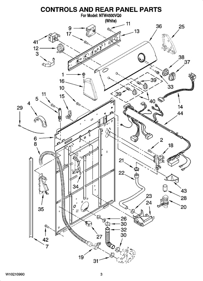 Diagram for NTW4500VQ0