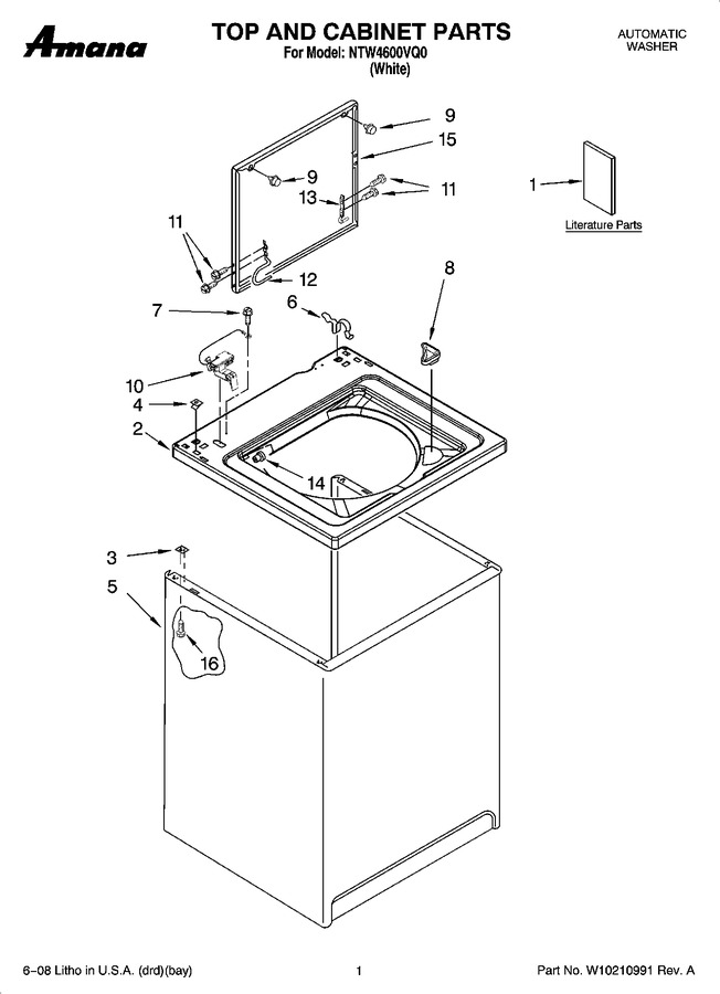 Diagram for NTW4600VQ0