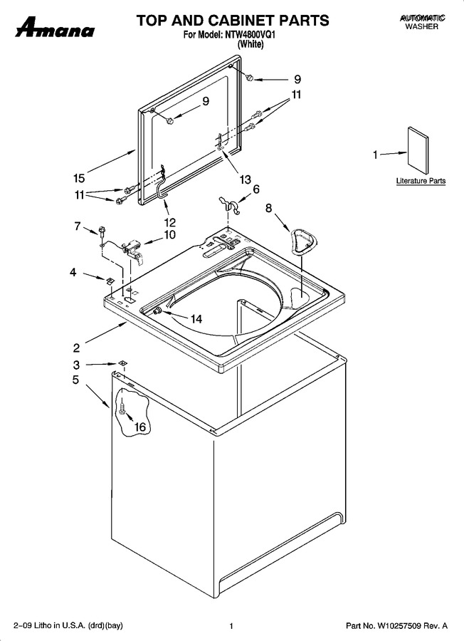 Diagram for NTW4800VQ1