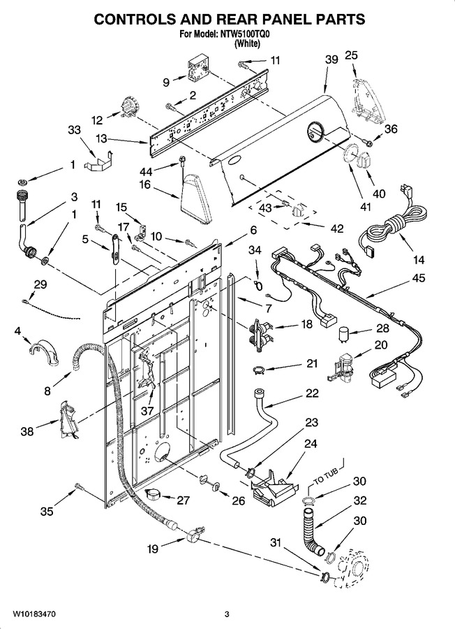 Diagram for NTW5100TQ0