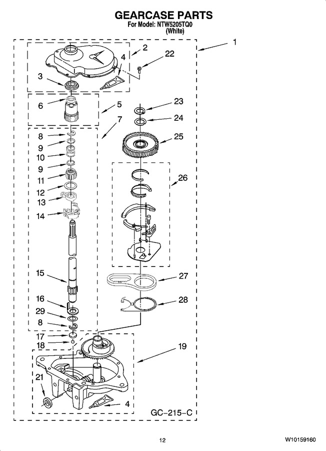 Diagram for NTW5205TQ0