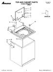 Diagram for 01 - Top And Cabinet Parts