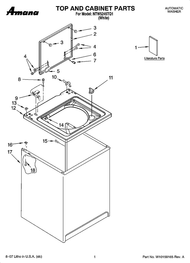 Diagram for NTW5245TQ1